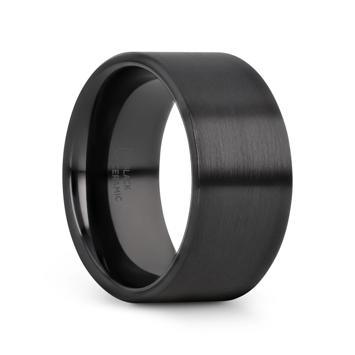 DRAKON Black Ceramic Ring