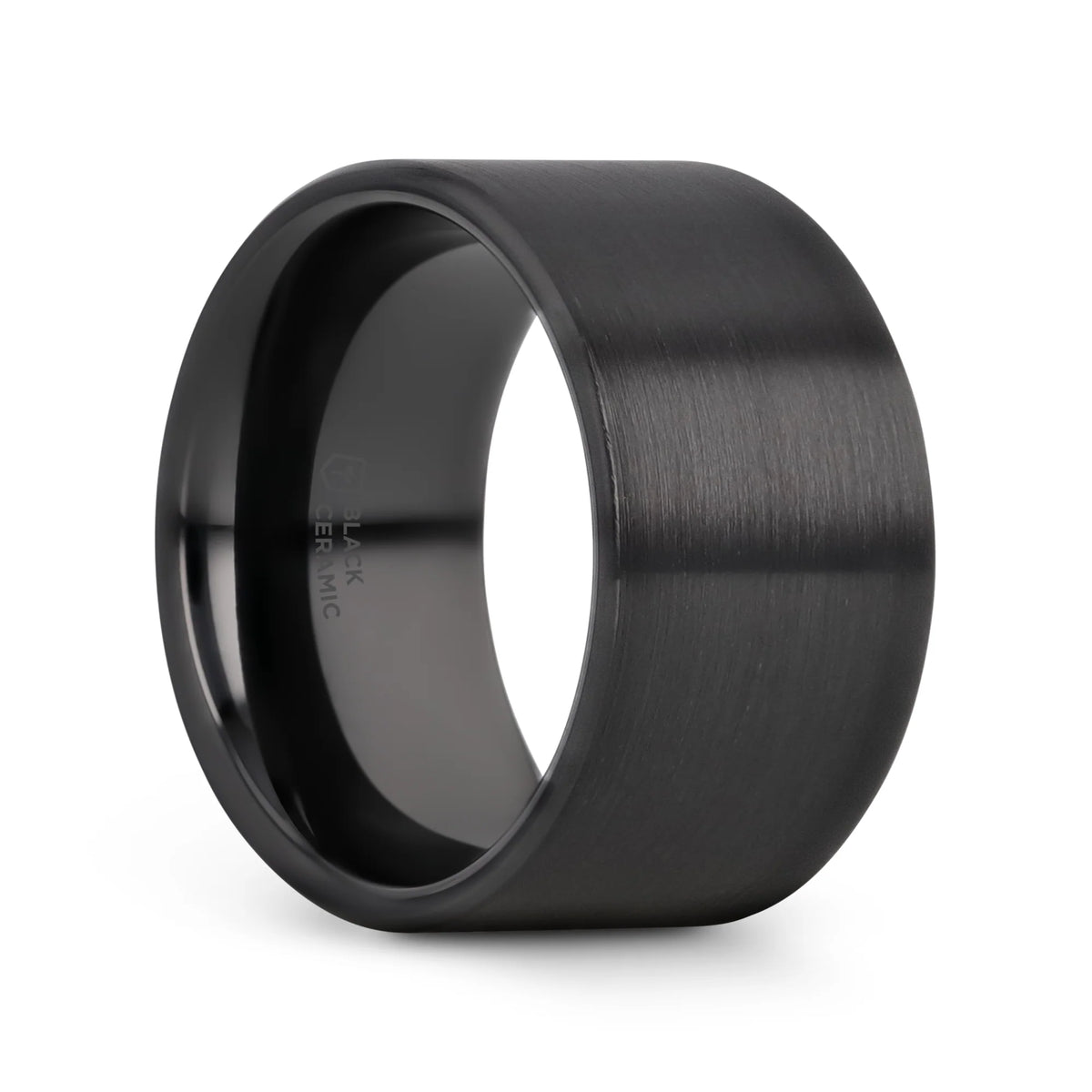 DRAKON Black Ceramic Ring