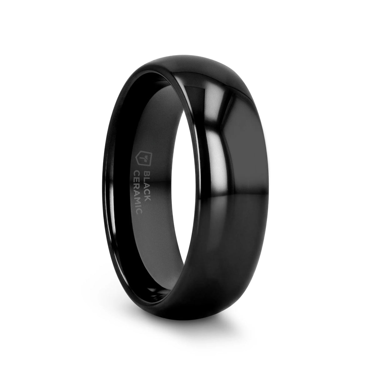 LANDON Black Ceramic Ring - 2mm - 8mm