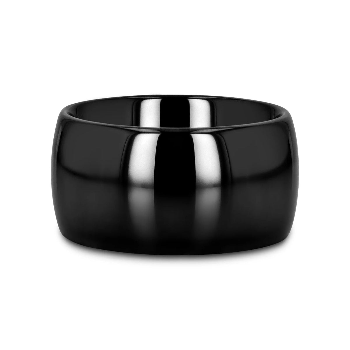 LANDON Black Ceramic Ring 10mm - 12mm
