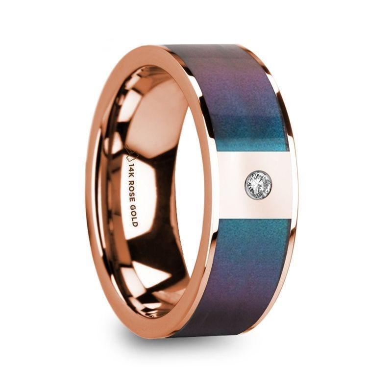LUKAS 14K Rose Gold