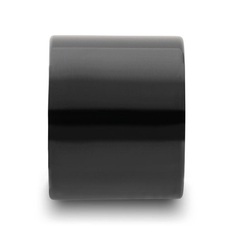 MORPHEUS Flat Black Tungsten Ring - 2mm - 12mm