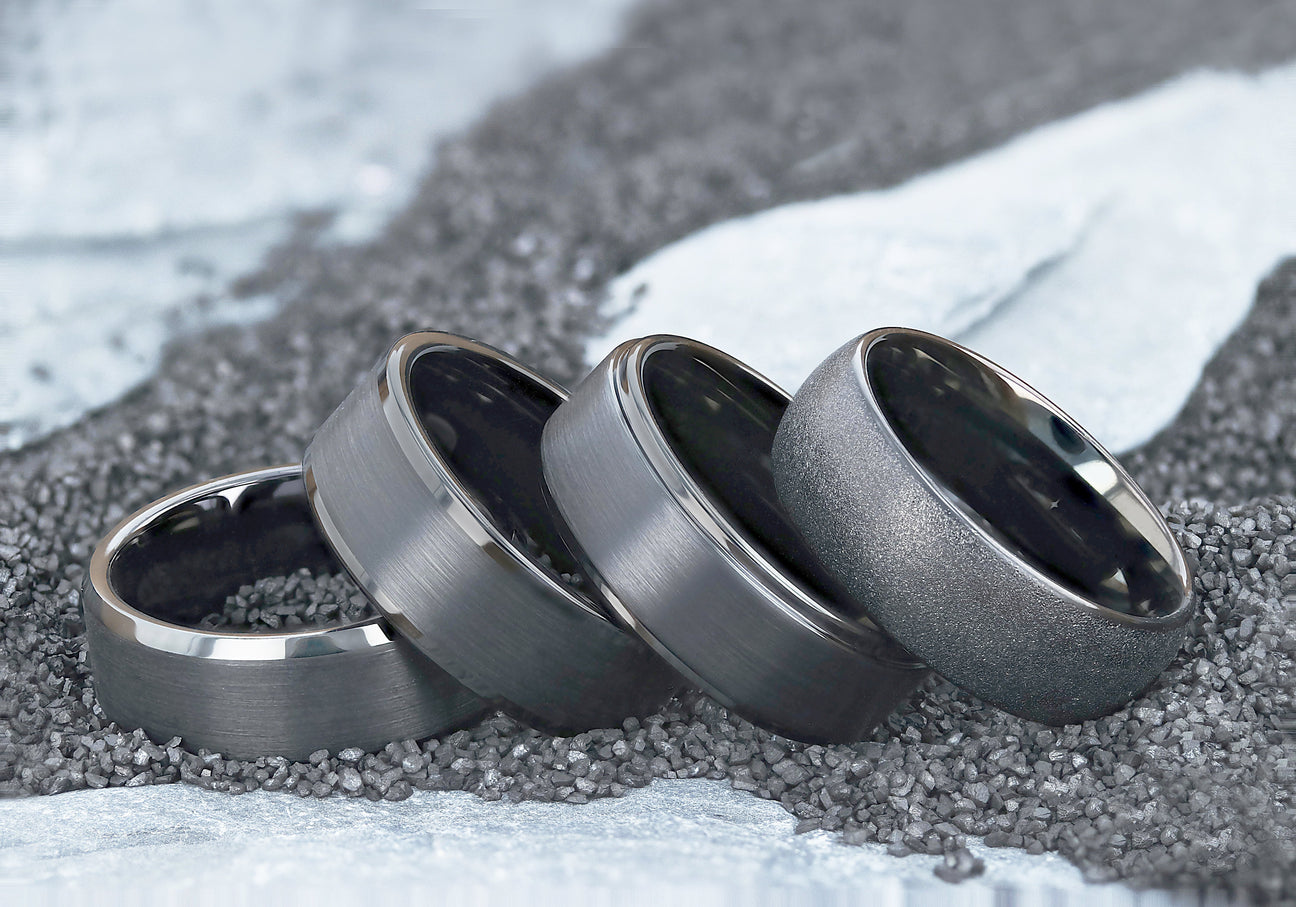 Gunmetal Rings