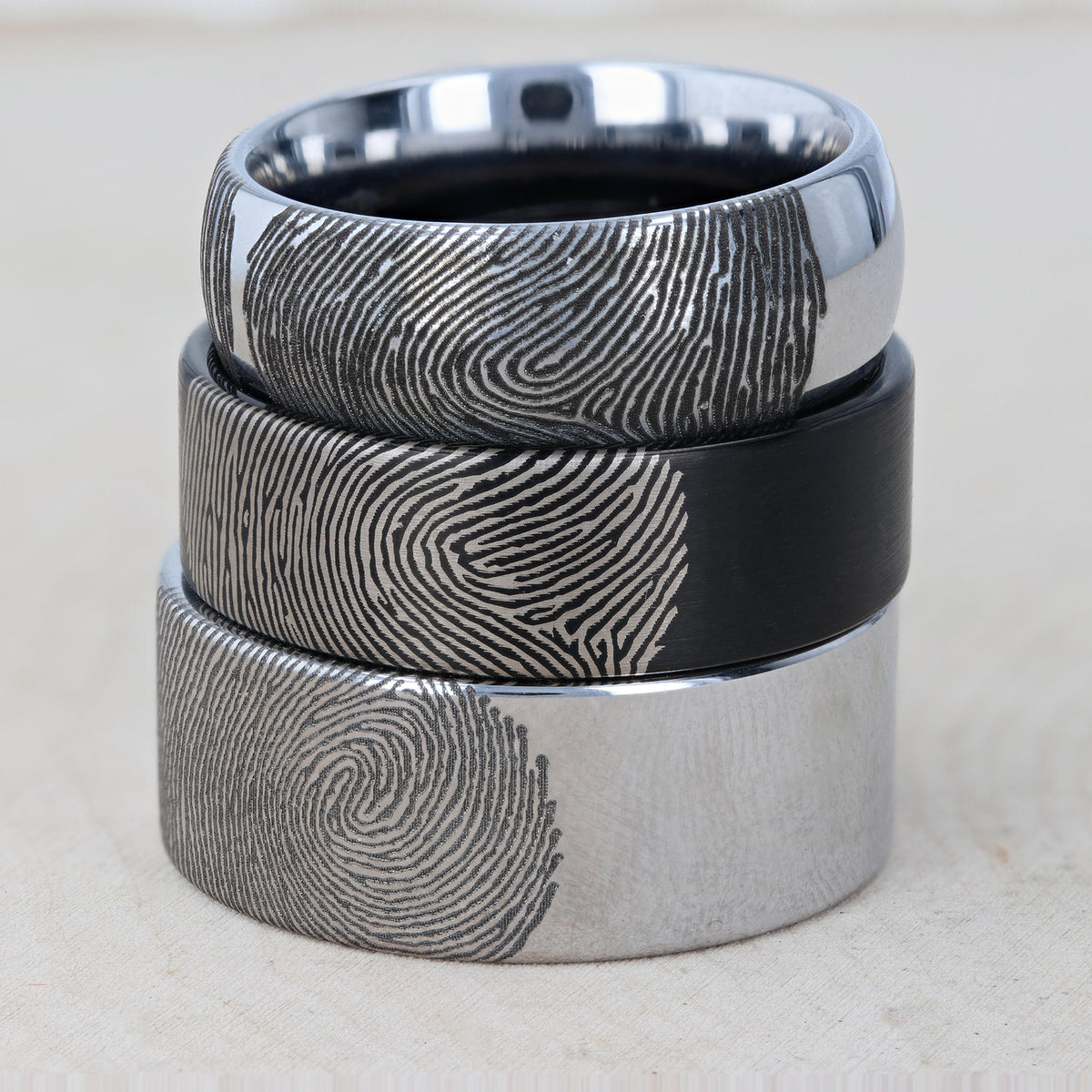 Fingerprint Rings – Ironclad Rings