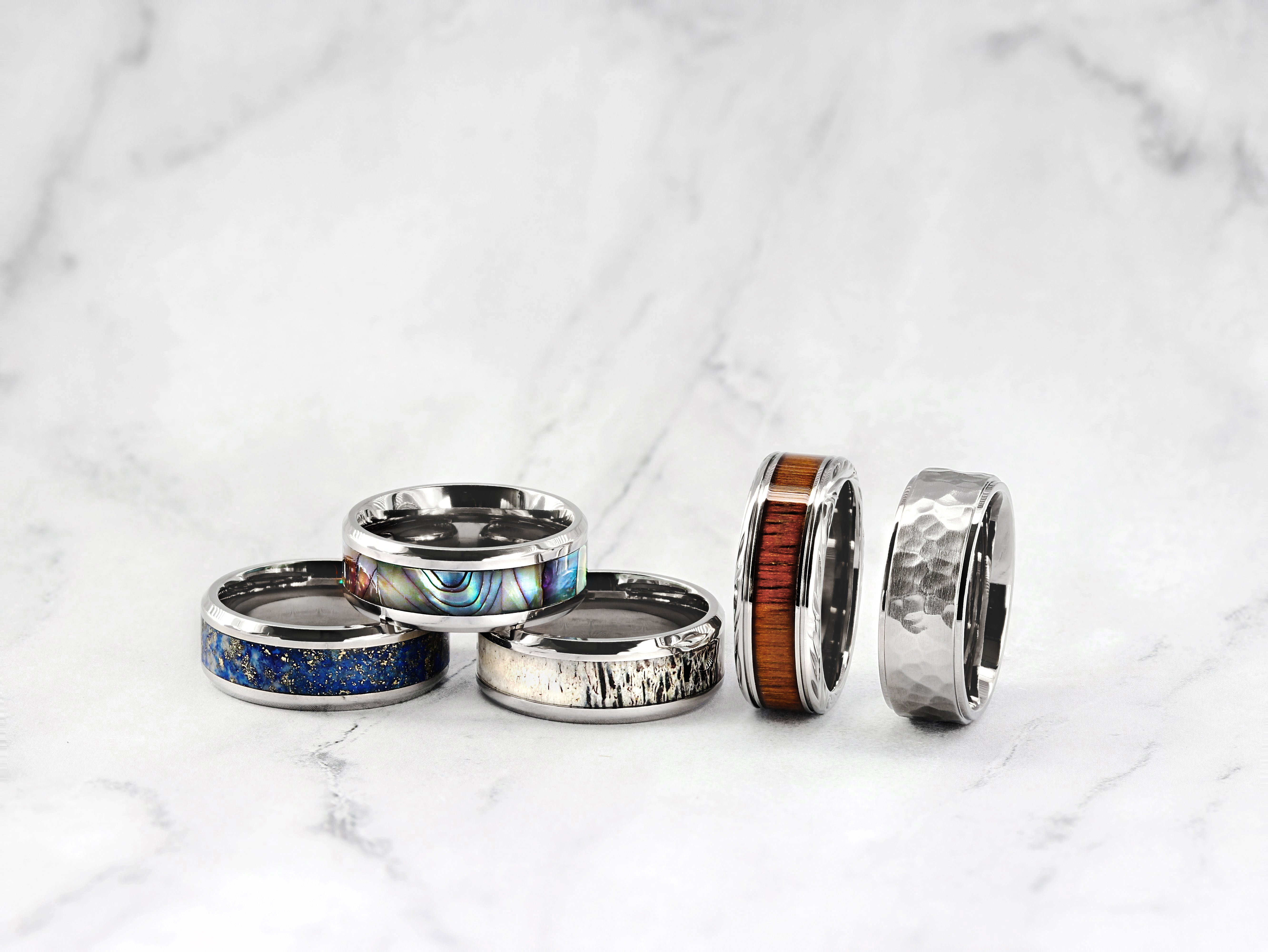 14K White Gold Rings