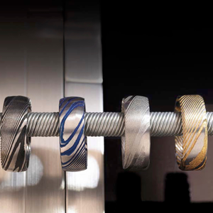 Damascus Steel Rings