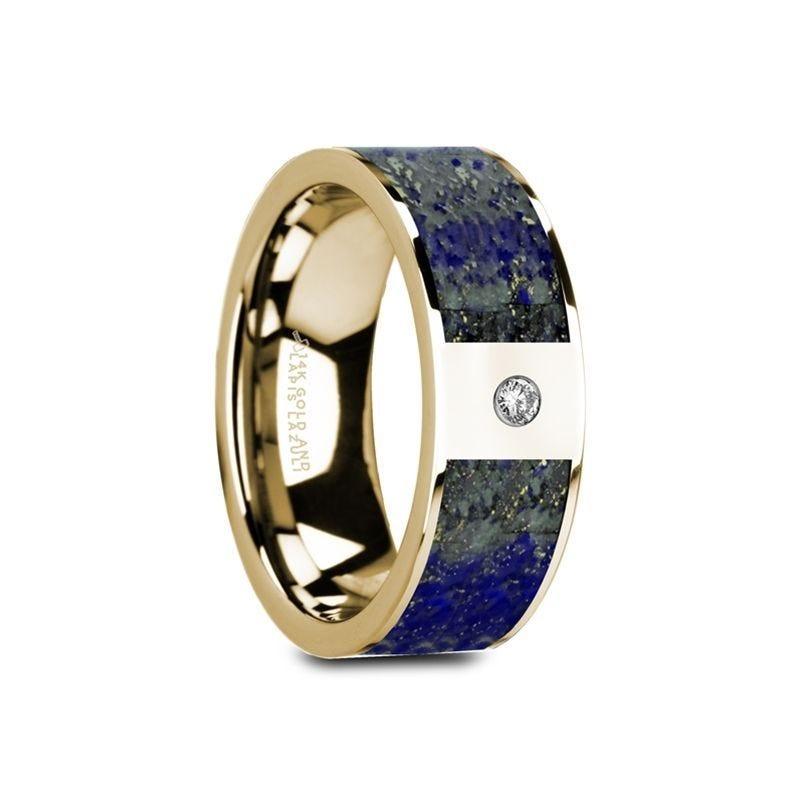 GENE Flat 14K Yellow Gold