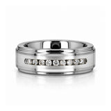 HARPER 9 Channel Set White Diamonds