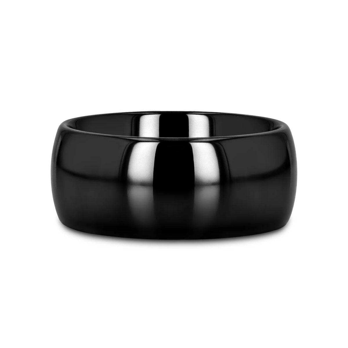 LANDON Black Ceramic Ring 10mm - 12mm