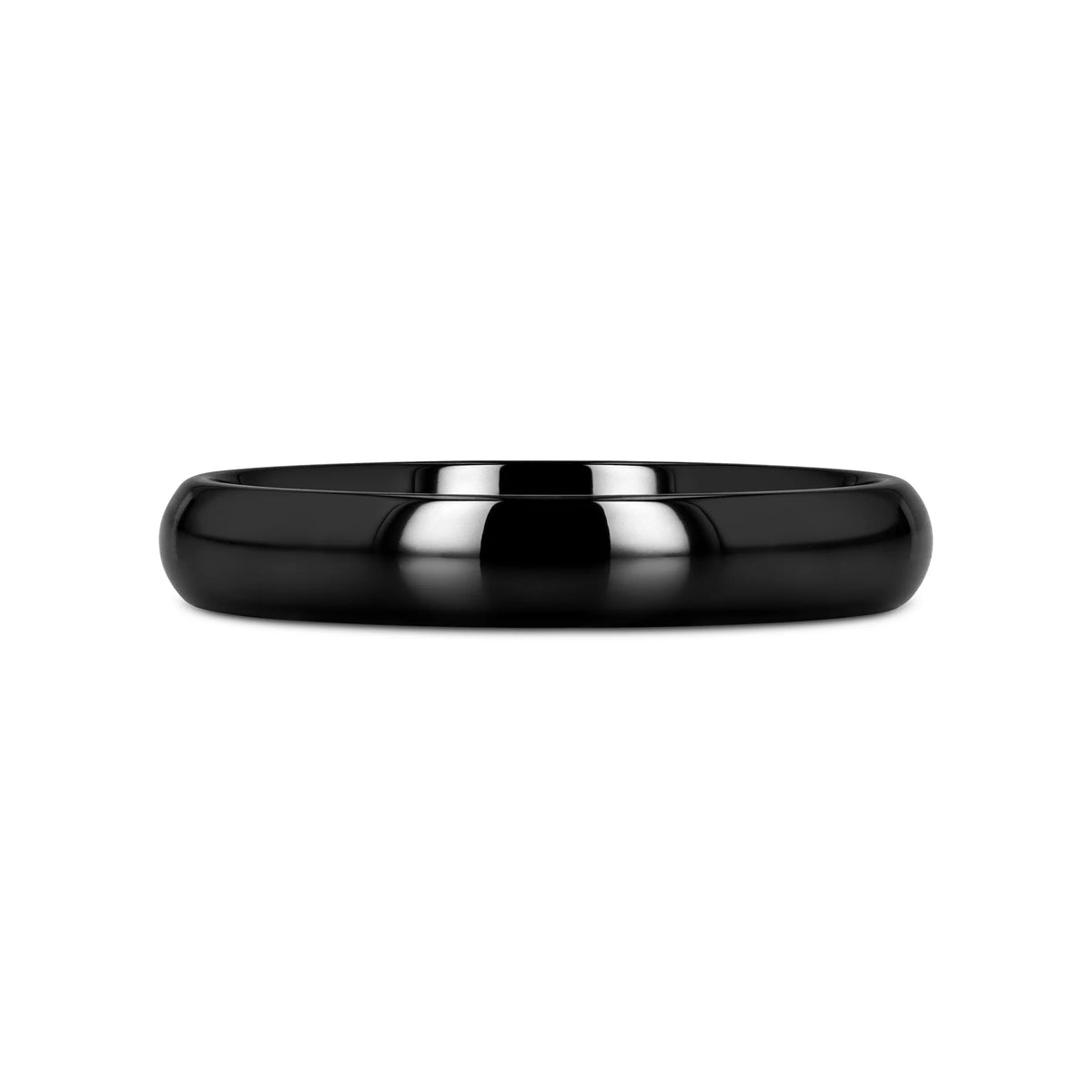 LANDON Black Ceramic Ring - 2mm - 8mm