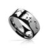 MOUNTAIN MAJESTY Laser Engraved Tungsten Carbide Ring