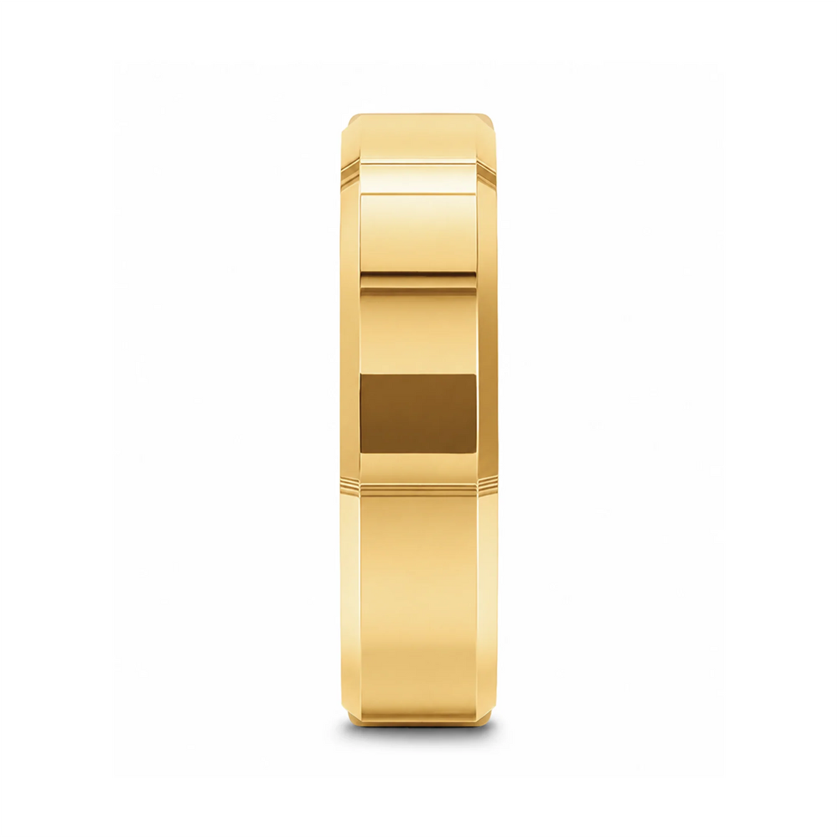RHODES Gold-Plated Tungsten Band