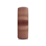 JAVA Domed with Brushed Finish Espresso Tungsten Band - 8mm