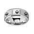 Spinning Engraved Rebel Alliance Star Wars Symbol Tungsten Carbide Spinner