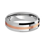 CHIRON 14k Rose Gold Inlay