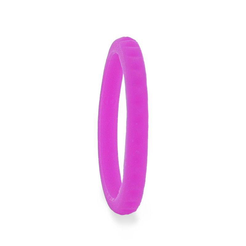 CARMEN Faceted Silicone Ring