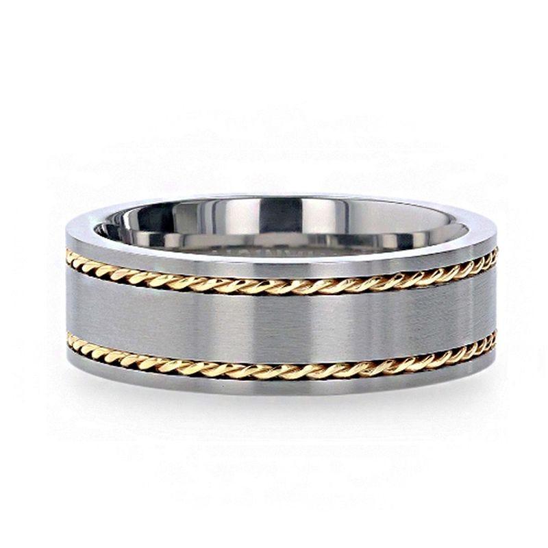 FERDINAND 14K Yellow Gold Dual Braided