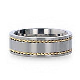 FERDINAND 14K Yellow Gold Dual Braided