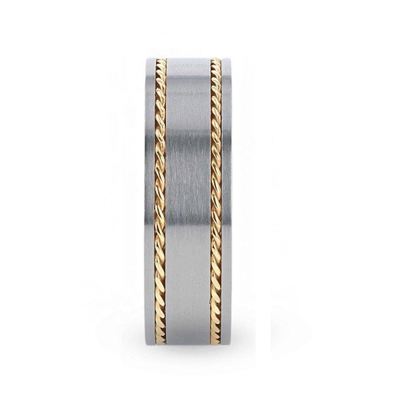 FERDINAND 14K Yellow Gold Dual Braided
