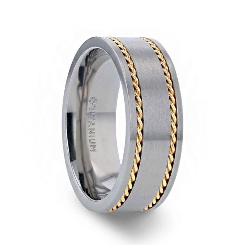 FERDINAND 14K Yellow Gold Dual Braided