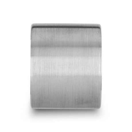 MERCURY Flat Brushed Finish Tungsten Wedding Ring - 2mm - 12mm