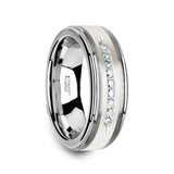 HARPER 9 Channel Set White Diamonds