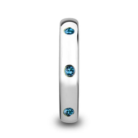 HALIA with 3 Blue Sapphires