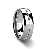 ROSSMOOR 14K Rose Gold Braided Inlay